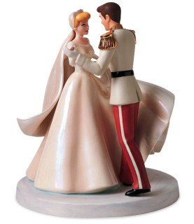 Cinderella & Prince Charming Cake Topper: Happily Ever After