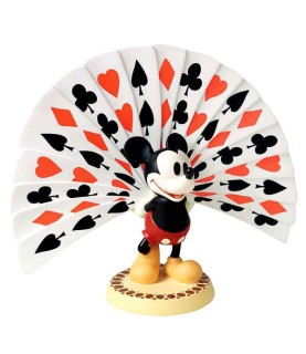 Mickey Mouse with Playing Cards: Playing Card Plumage