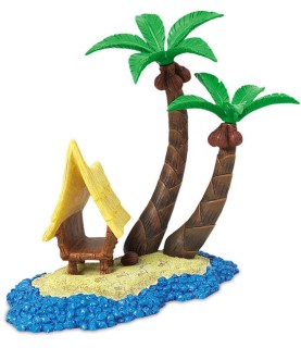 Tank Tiki Hut Accessory