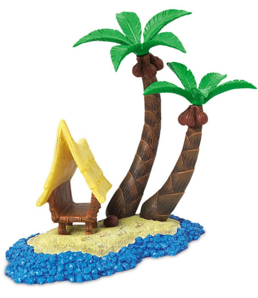 Tank Tiki Hut Accessory