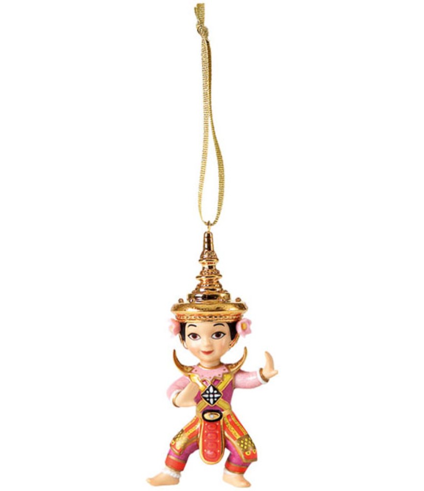 Thailand Small World Ornament: Sawat-dee (Hello)