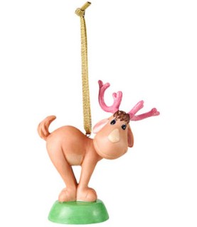 Lapland Small World Ornament: Reindeer