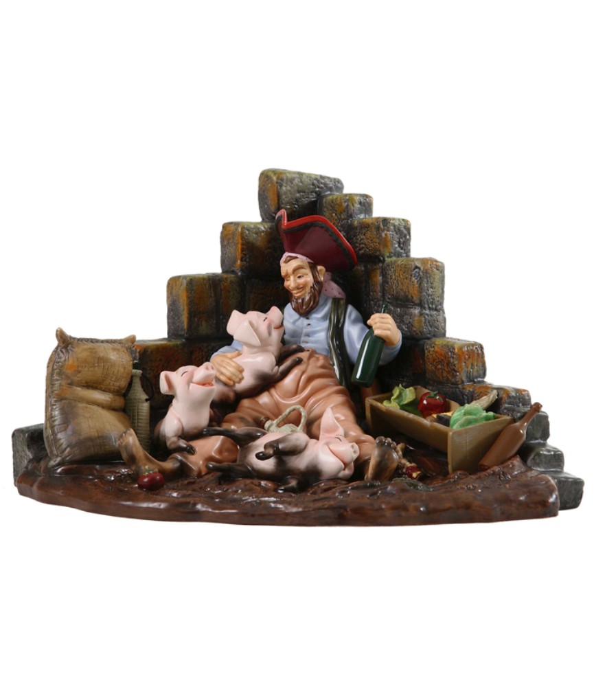 Pirate with Pigs: Drink Up Me 'Earties!