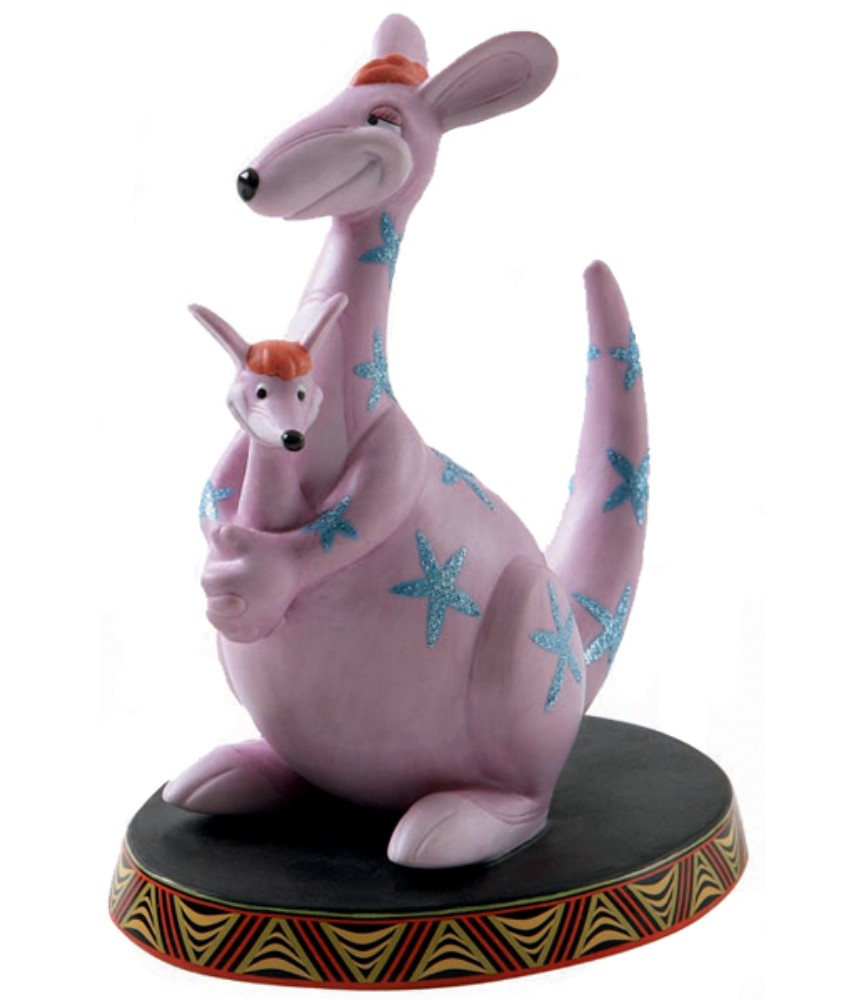 Kangaroo with Joey: Motherly Marsupial