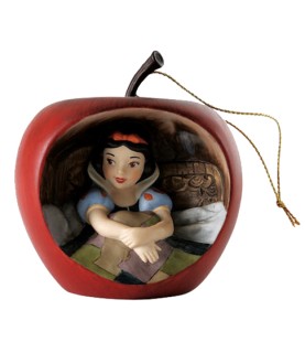 "Sweet Surprise": Snow White Apple Ornament