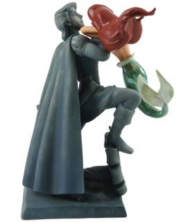 Ariel with Statue of Eric: It Looks Just Like Him! It Even Has His Eyes! (NLE1000)