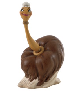 Babette: Flirtatious Feather-duster (Enchanted size)