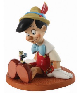 Pinocchio & Jiminy Cricket: Anytime you need me, you know, just whistle (NLE750)