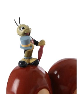 Pinocchio & Jiminy Cricket: Anytime you need me, you know, just whistle (NLE750)