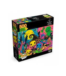 Nightmare Before Christmas Blacklight - POP Puzzles (500 pieces)