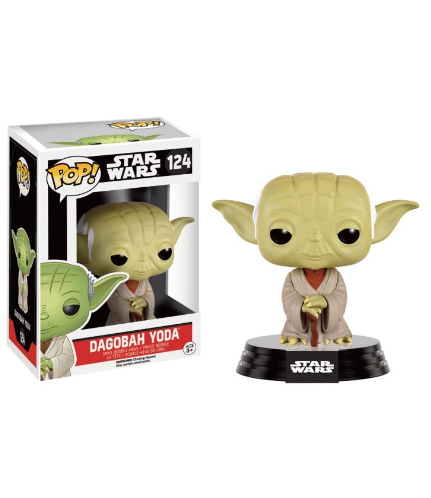 Pop Star Wars: Dagobah Yoda wobbler (no124)