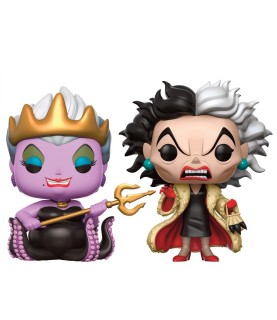 Pop! Disney: Ursula And Cruella 2-Pack LE (no2)