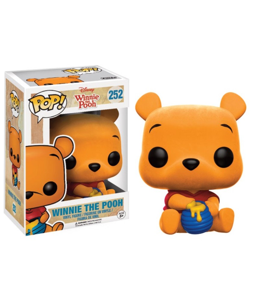 Pop! Disney: Winnie The Pooh - Winnie Flocked LE (no252)