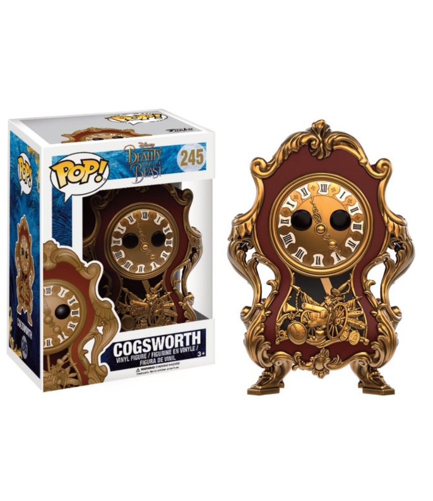 Pop! Disney: Beauty and the Beast Live Action - Cogsworth (no245)