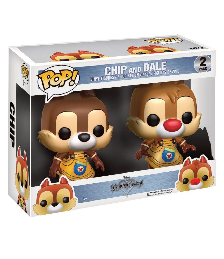Pop! Disney: Kingdom Hearts - Chip and Dale 2 Pack