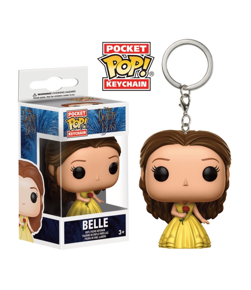 Pocket Pop Keychains: Beauty and the Beast Movie - Belle