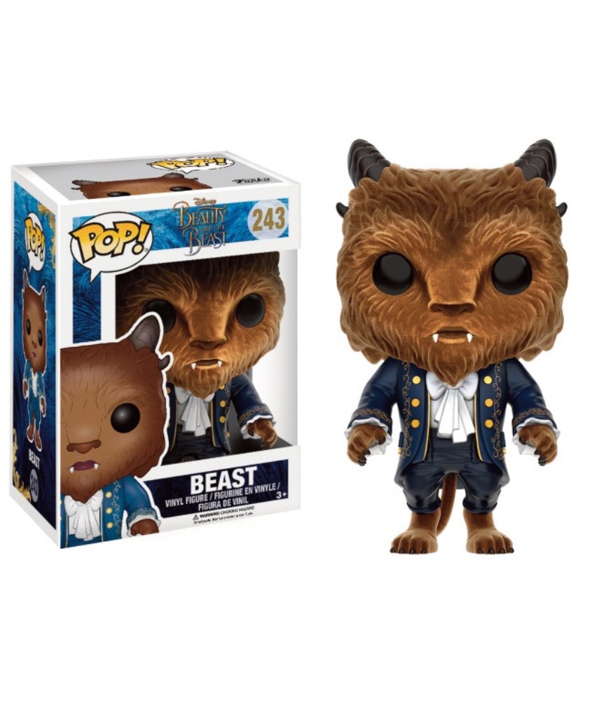 Pop! Disney: Beauty & The Beast - Flocked Beast LE (no243)