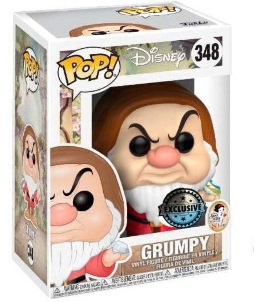 Pop! Disney: Snow White - Grumpy with Diamond Pick LE (no348)