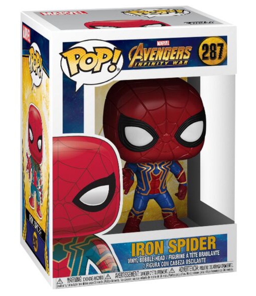 Avengers Infinity War POP! Movies Vinyl Figure Iron Spider (no287)