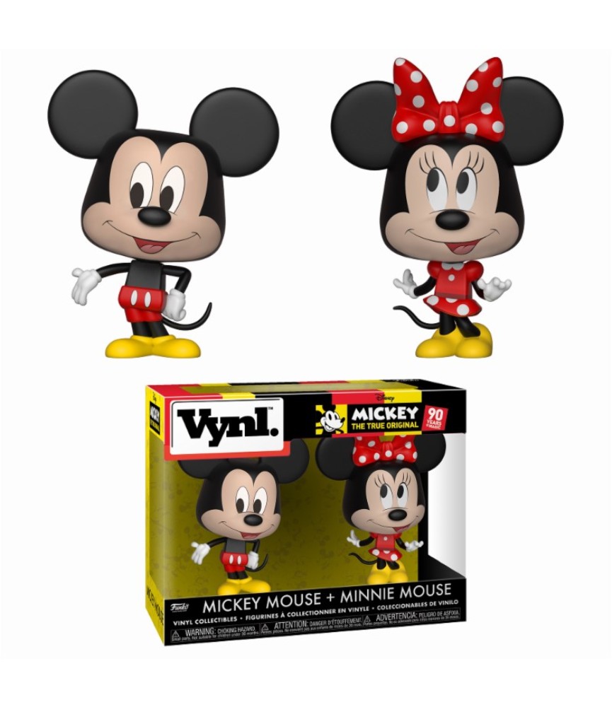 Vynl: Disney - Mickey and Minnie 2-Pack