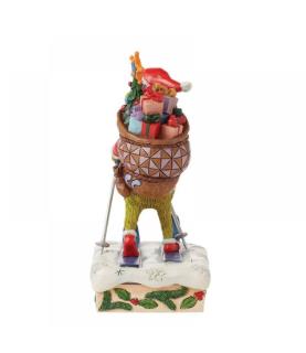 Grinch Skiing Figurine
