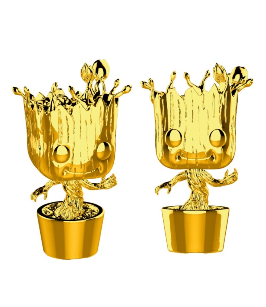 Pop! Marvel: MCU 10th Aniversary - Chrome Groot (no378)