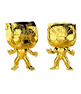 Pop! Marvel: MCU 10th Aniversary - Chrome Black Panther   (no)