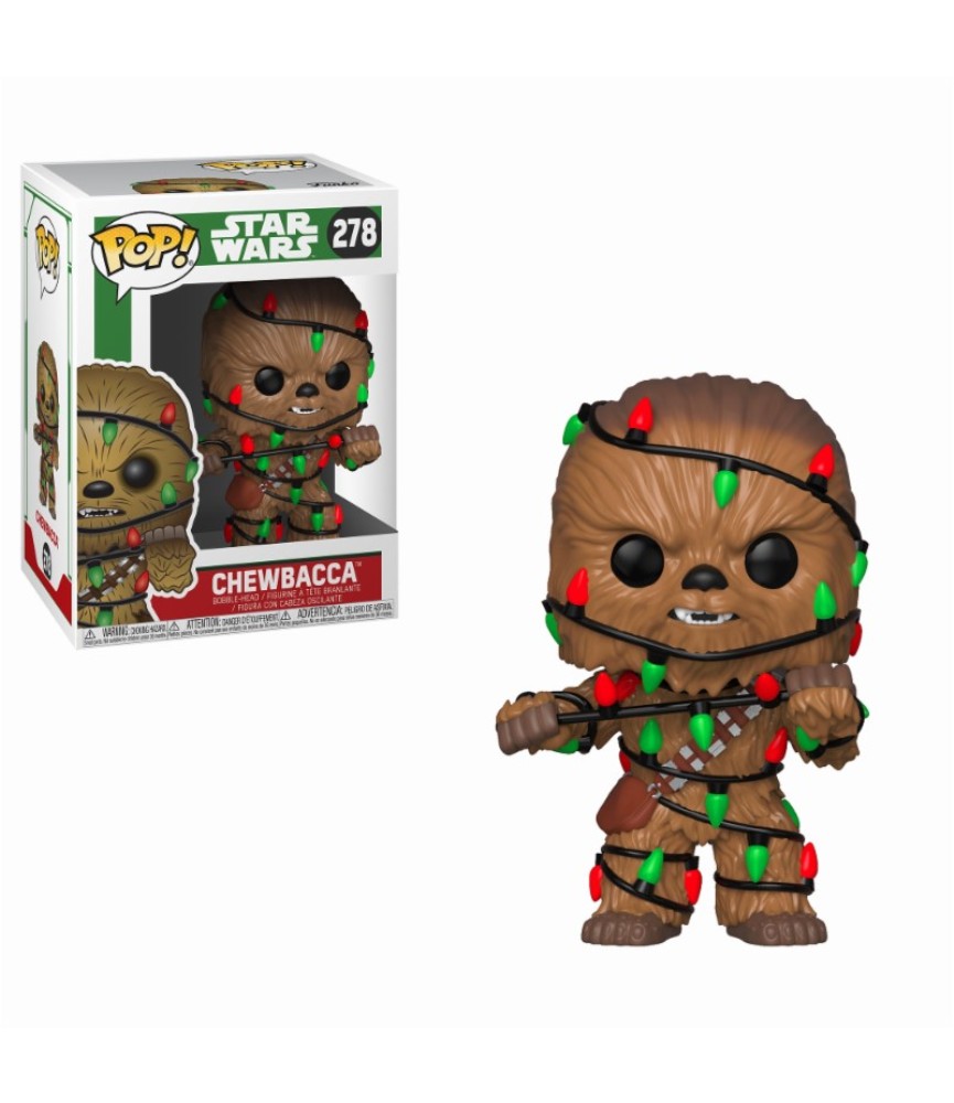 Pop! Star Wars: Holiday - Chewie with Lights