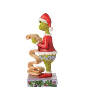 Grinch Holding Naughty / Nice List Figurine