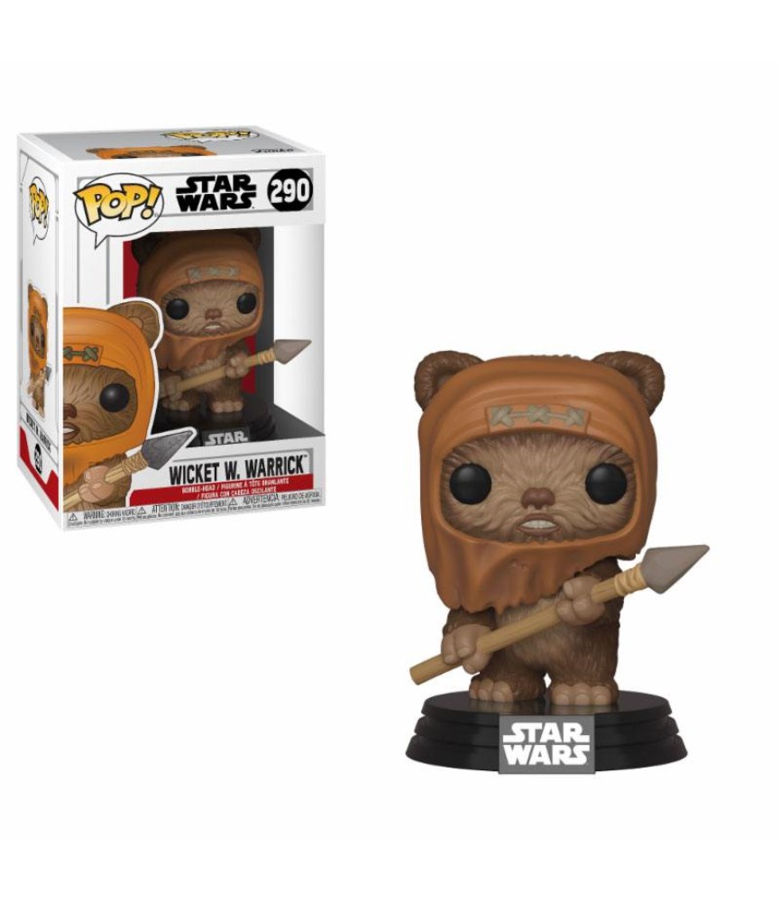 Star Wars POP! Movies Vinyl Figure Wicket (no290)