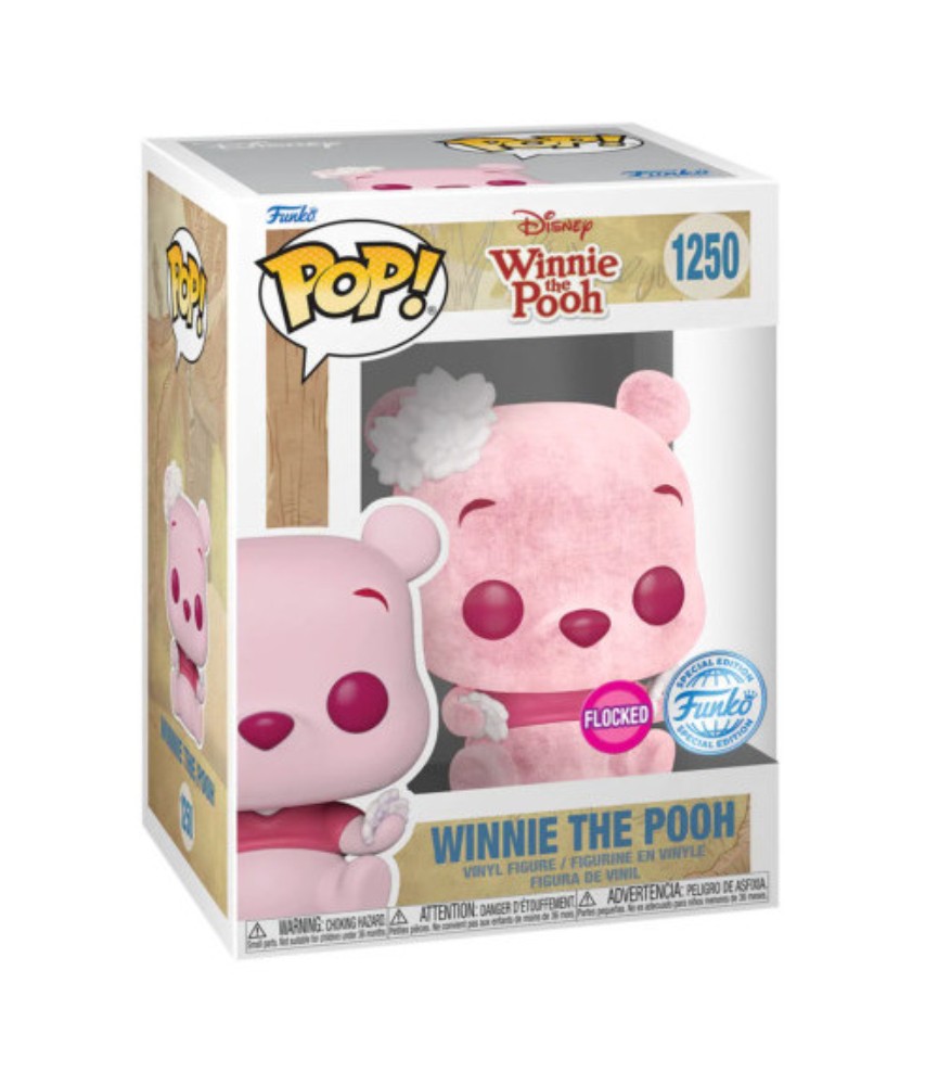 POP! Disney Cherry Blossom Flocked Pooh  (no1250)