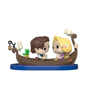 Pop! Movie Moment: 100th Anniversary - Rapunzel and Flynn Ryder on Boat  (no1324)