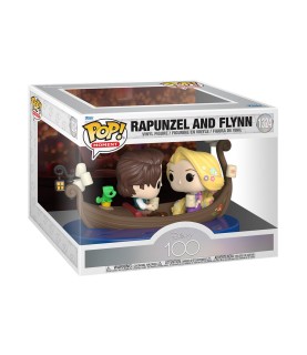 Pop! Movie Moment: 100th Anniversary - Rapunzel and Flynn Ryder on Boat  (no1324)