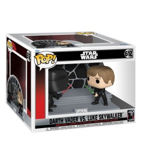 Star Wars Return of the Jedi 40th Anniversary POP Moment! Vinyl Figures 2-Pack Luke vs Vader (no612)