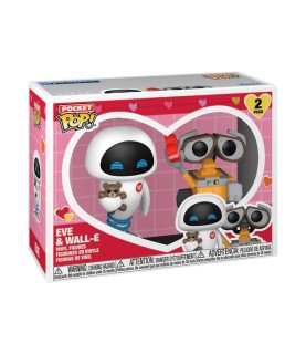 Valentines - Pocket Pop 2 Pack- Eve & Wall-E