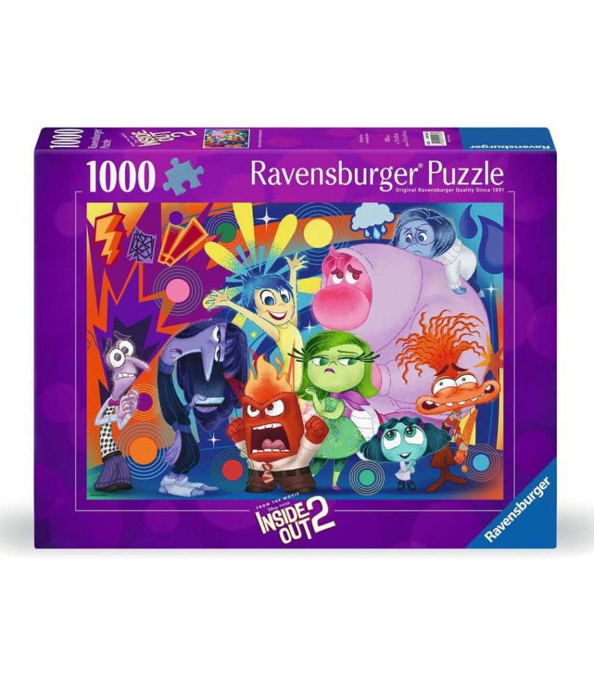 New Emotions at Headquarters: Inside Out 2 Jigsaw Puzzle (1000p)