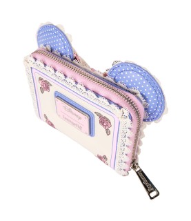 Loungefly Wallet - Minnie Floral and Lace Ears
