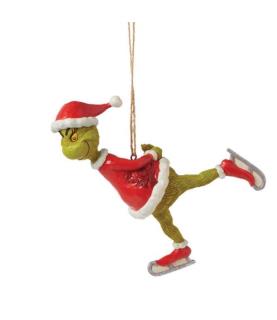 The Grinch Ice Skating Hanging Ornament