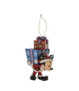 Voorschot: Mickey with Gifts on his Back Hanging Ornament (Exp 2025-09-02)
