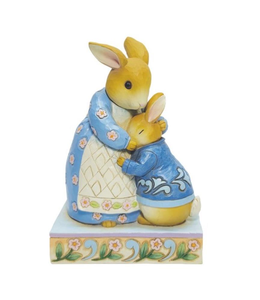 Peter Rabbit with Mrs Rabbit Figurine