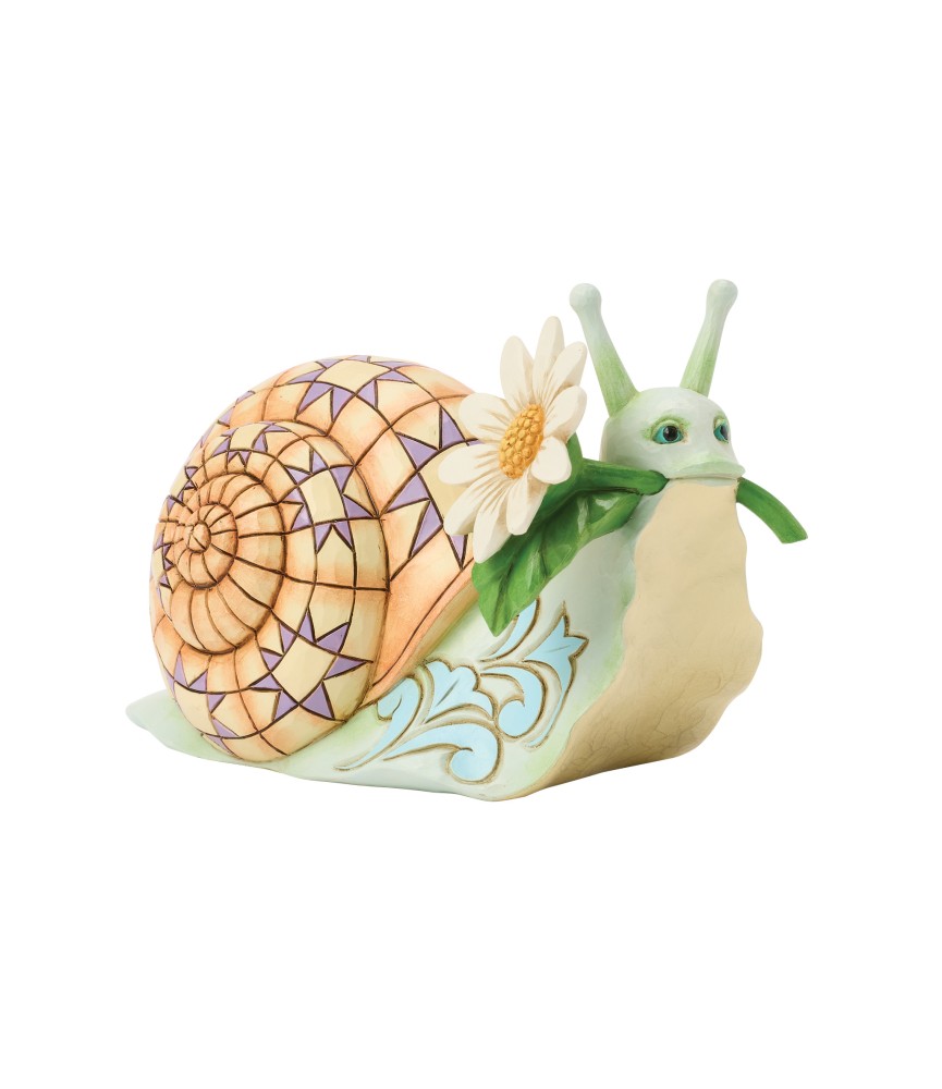Avance: Springtime Charmer: Snail with Daisy Figurine (Exp 2025-10-29)