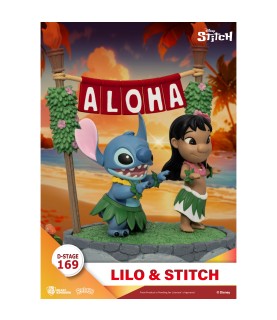 Advance: Stitch Aloha  Diorama D-Stage (Expected)