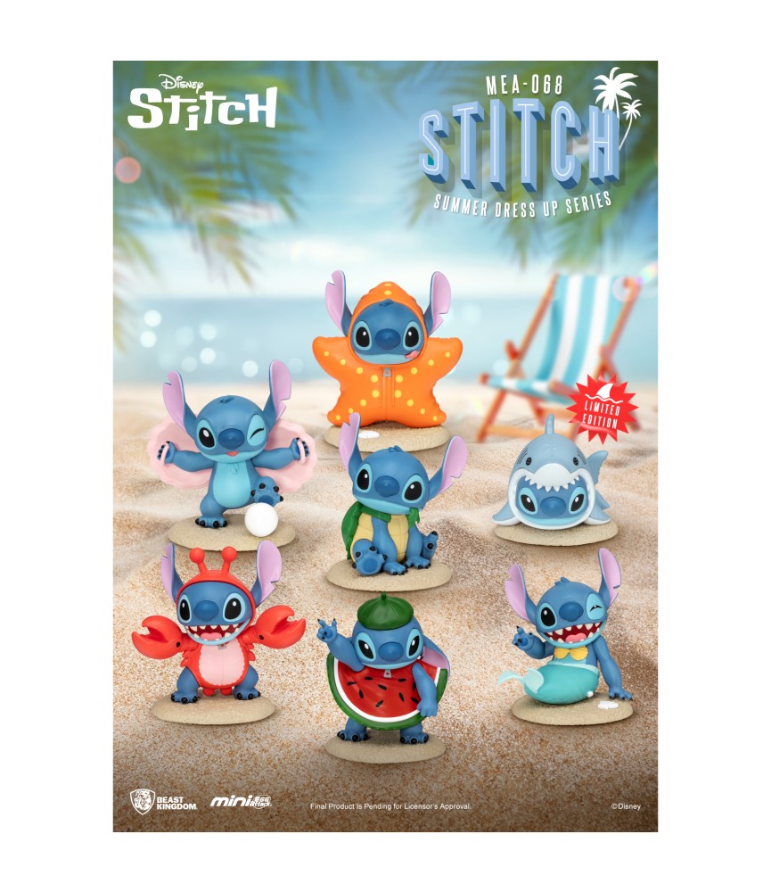 Avance: Lilo & Stitch Mini Egg Attack Figure Assortment Stitch Summer dress up (Expected)