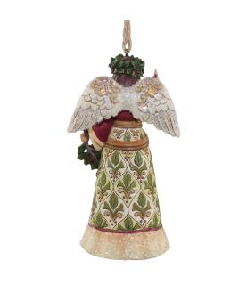 Victorian Angel with Candle Ornament