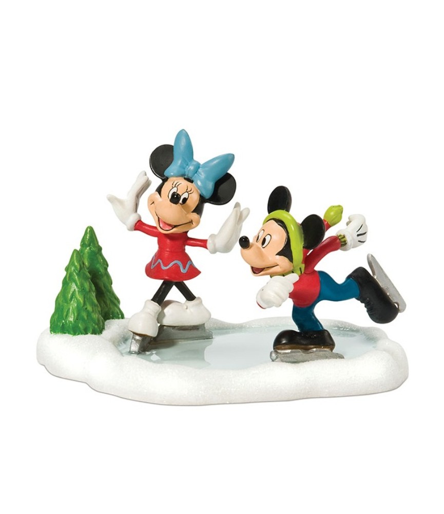 Mickey & Minnie Go Skating