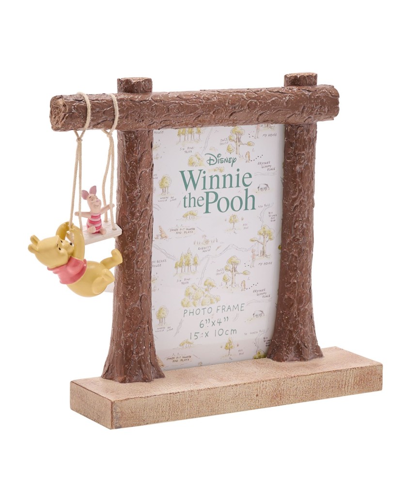 Disney Winnie The Pooh & Piglet Swing Photo Frame