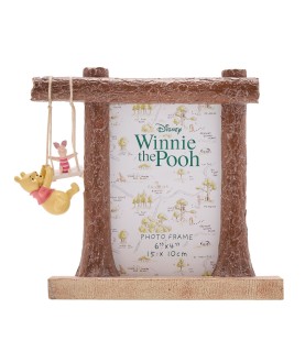 Disney Winnie The Pooh & Piglet Swing Photo Frame