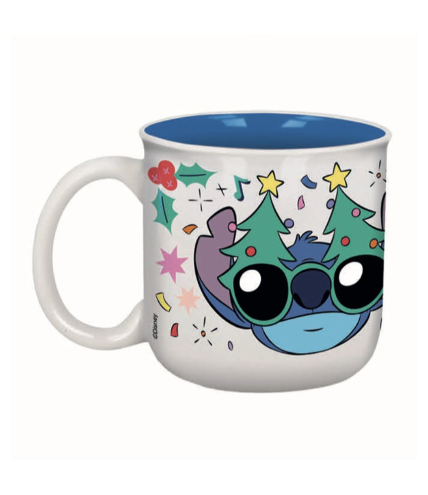 Pre-pay: Stitch-mas Ice Skating - Breakfast Mug (Expected)