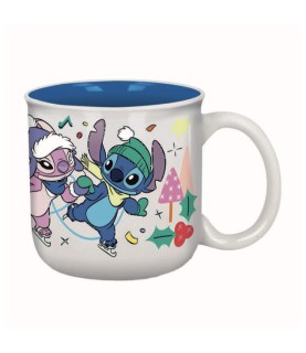 Pre-pay: Stitch-mas Ice Skating - Breakfast Mug (Expected)