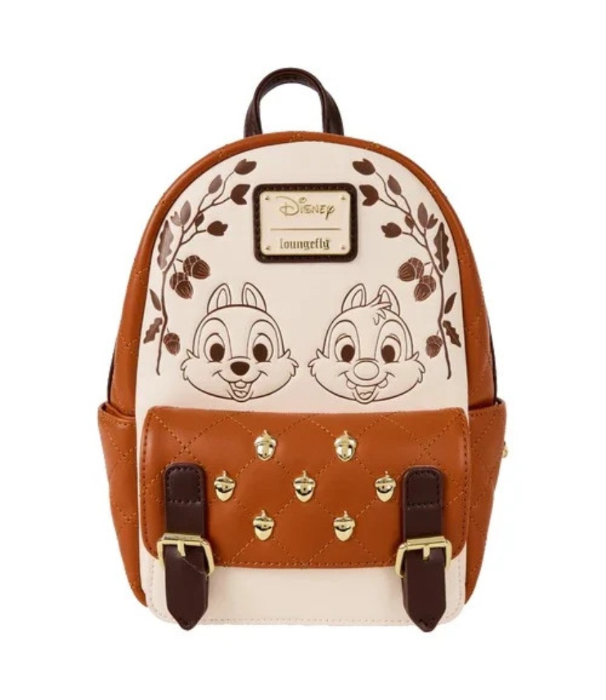 Loungefly Mini Backpack - Chip and Dale Quilted